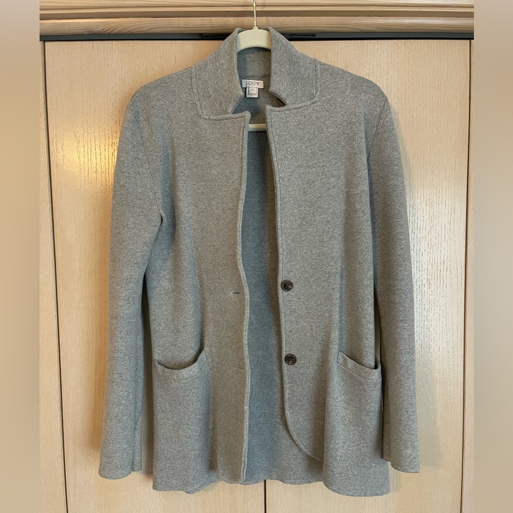 J Crew Sweater Blazer